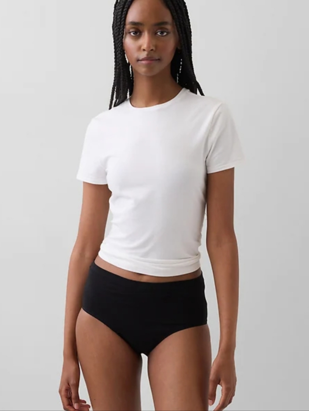 NWOT 2 Pack Gap Organic Stretch Cotton Black Panties